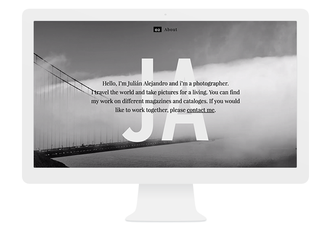 關于 – 告訴人們你是誰